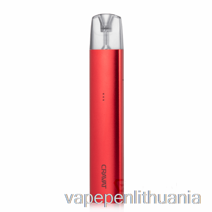 Uwell Cravat Pod Rinkinys Raudonas Vape Skystis